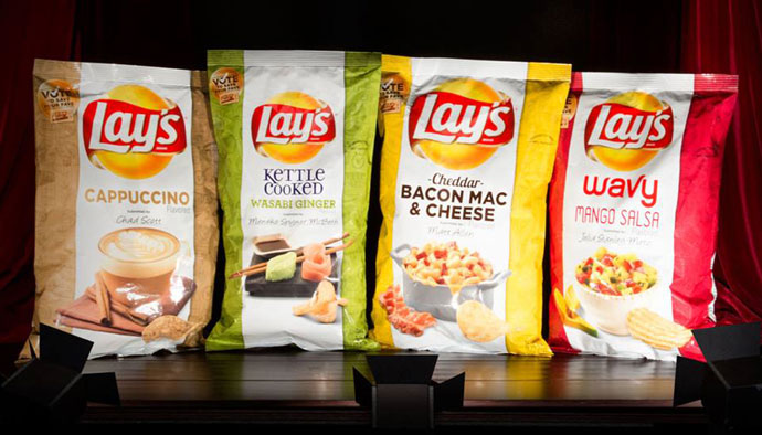 Lays Potato Chips New Flavors