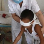 Un petit garçon se fait voler ses yeux en Chine