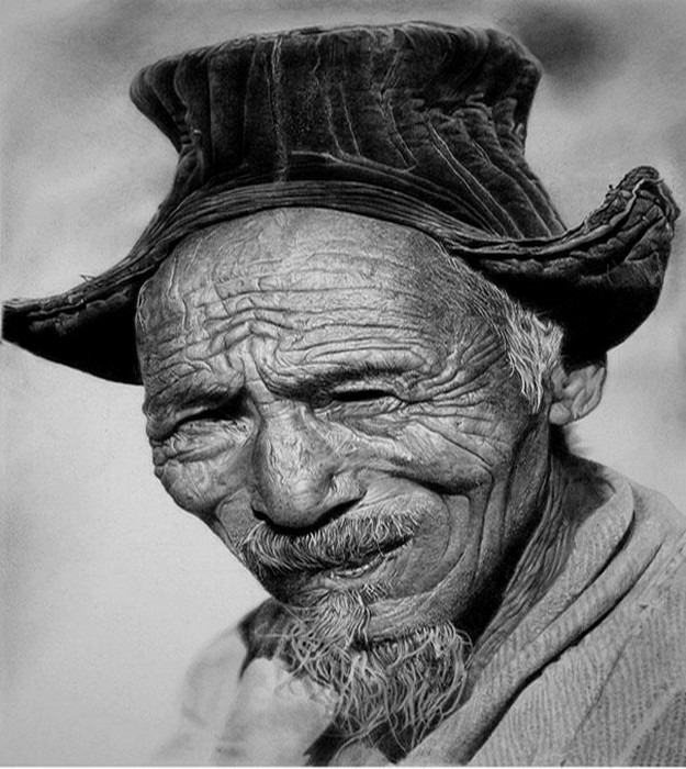 Pencil Drawing by Franco Clun