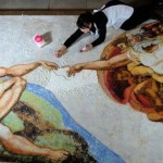 La fresque de Michel-Ange, version pâtisserie