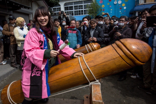 People Celebrate Festival of the Steel Phallus In Japan