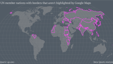 Des frontières invisibles sur Google Maps pour éviter les conflits