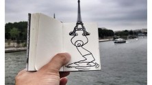 Elyx, le petit voyageur en papier qui envoûte les internautes
