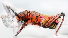 De la peinture sur corps plus vraie que nature