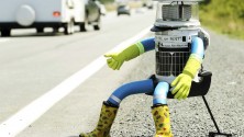 Un robot auto-stoppeur traverse le Canada