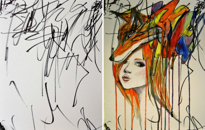 artist-turns-childrens-drawings-into-paintings-3-659x420