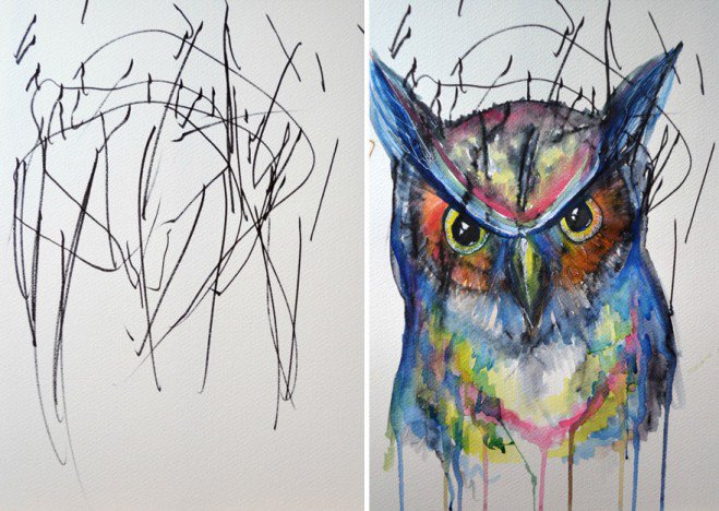 artist-turns-childrens-drawings-into-paintings-4-659x468