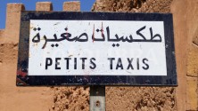 Les taxis marocains en couleurs