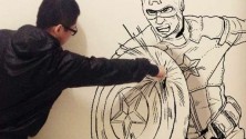 Le monde des comics au bout des doigts de cet artiste