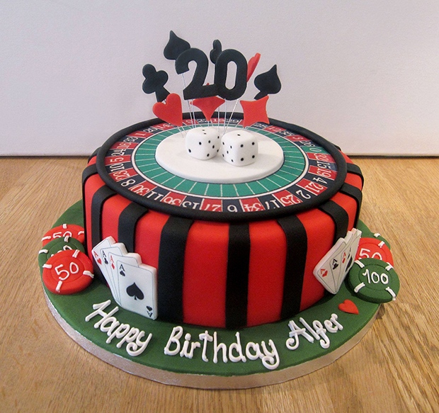 Casino-Birthday-Cake