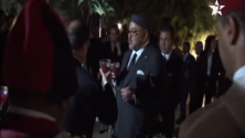 Quand François Hollande a essayé de trinquer avec SM le Roi Mohammed VI