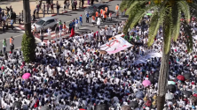 Les highlights de la marche des étudiants en médecine à Rabat