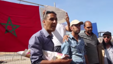 Des Marocains manifestent devant le magasin Ikea de Casablanca