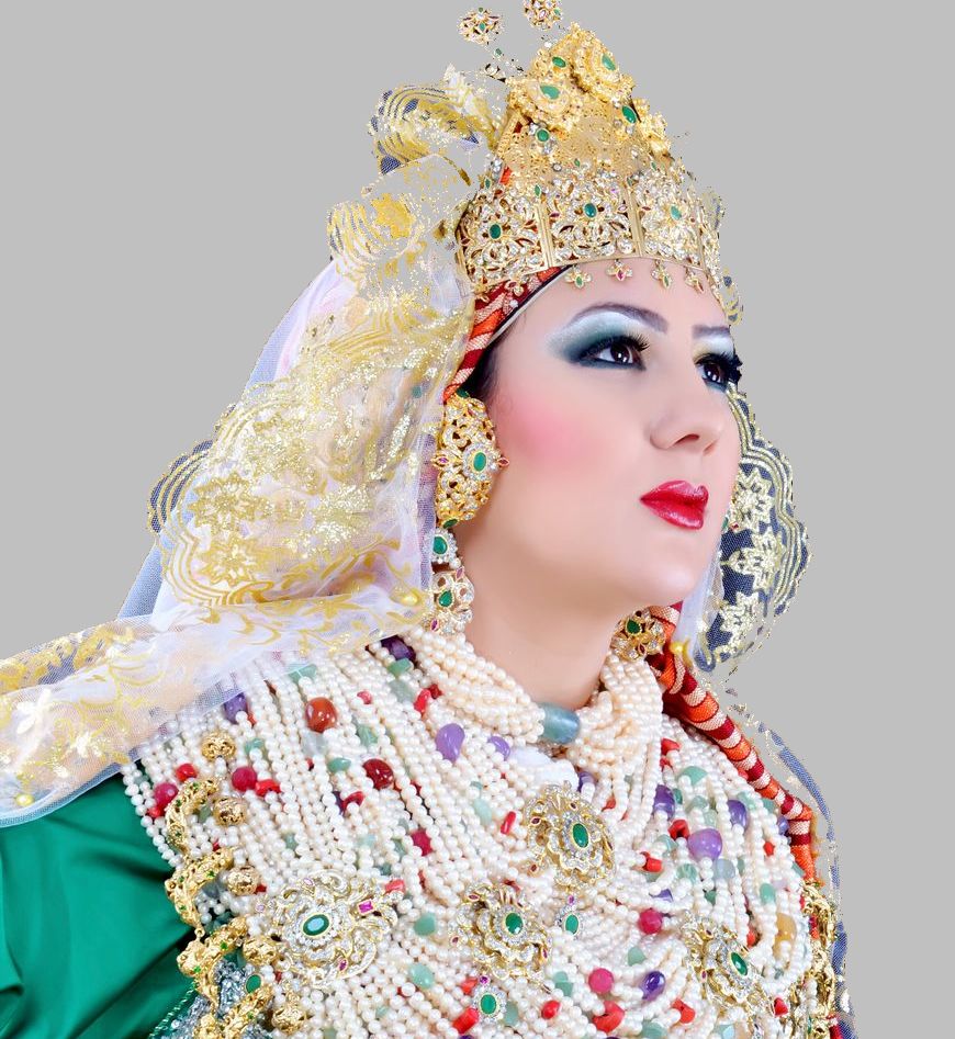 robe de mariée traditionnelle marocaine