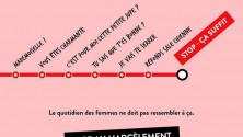 “Stop, ça suffit!” : Une campagne intelligente contre le harcèlement sexiste dans les transports