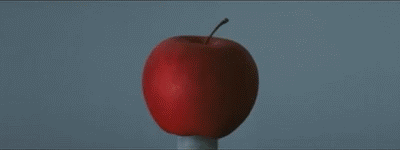 Apple-hit-by-a-bullet