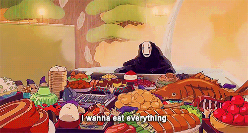 i want to eat everything