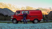 Ils voyagent de la Lituanie au Maroc avec leur bébé de 9 mois dans un camion aménagé