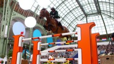 Kebir Ouaddar, marocain vainqueur du Grand Prix d’Hermès d’équitation