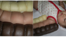 WTF Japon : Comparer des bras de bébés avec du pain