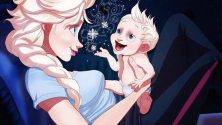 Quand les Princesses Disney deviennent mamans