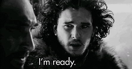 I'm ready