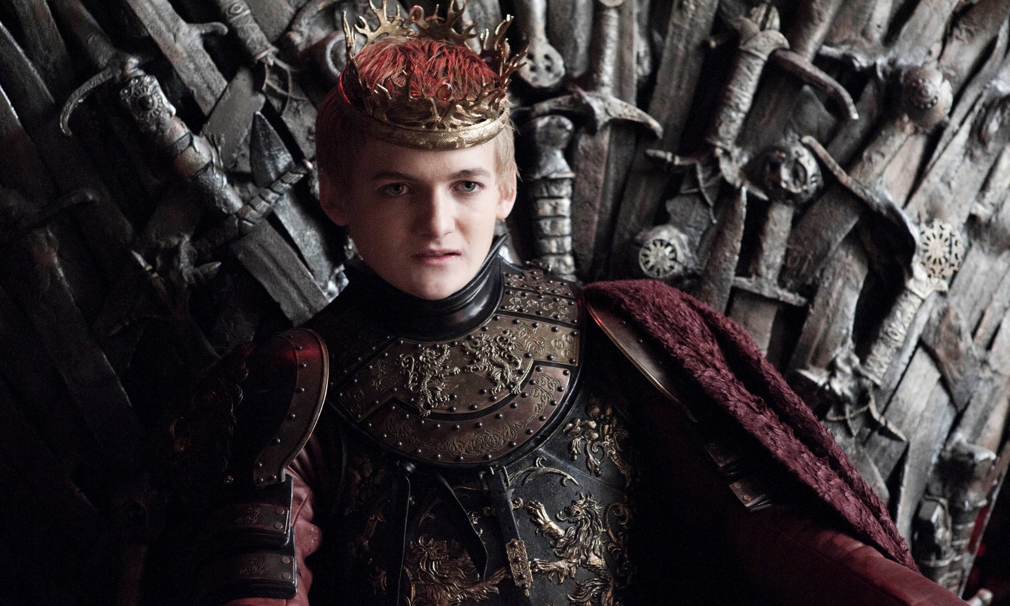 Game of Thrones - Series 02 Episode 10 "Valar Morghulis" Jack Gleeson as Joffrey Baratheon. ©Copyright 2000-2005 Home Box Office Inc