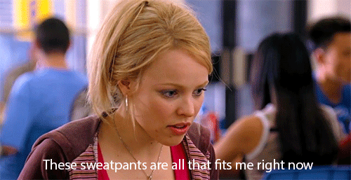 these-sweatpants-are-the-only-thing-that-fit-mean-girls-bloated-blonde-regina-gif