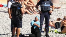 Nice : Interpellée par la police, une femme est contrainte d&rsquo;enlever son Burkini en public