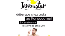 Jeremstar sera au Morocco Mall cet après-midi (et nous aussi)