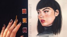 À seulement 17 ans, cette jeune marocaine séduit la toile avec ses sublimes dessins