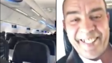 Seul passager à bord d’un avion, ce Marocain filme son vol insolite