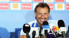 Veille du match Côte d&rsquo;Ivoire – Maroc : Conférence de presse de Hervé Renard à Abidjan