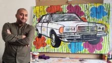 À la découverte de Mouad Aboulhana, cet artiste peintre tangerois qui revisite en couleurs les symboles de la pop culture marocaine et arabe