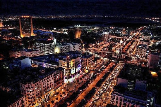 Tunis by night