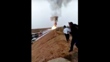 Un gigantesque incendie bloque l’autoroute reliant Marrakech à Agadir