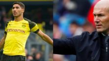 Achraf Hakimi, dans le viseur de Zinédine Zidane