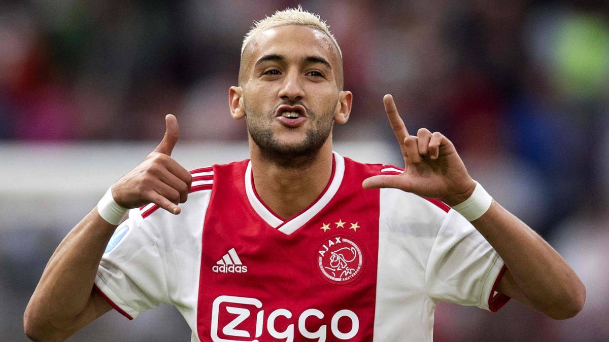Hakim Ziyech parmi les 5 meilleurs joueurs de la Ligue des Champions
