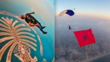 De Khénifra à Dubaï, voici comment Anas Bekkali a remporté 9 records du monde en parachutisme