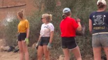 Les marocain(e)s en « short » pour soutenir les bénévoles belges…