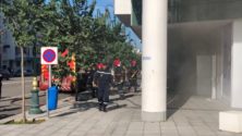 Un incendie vient de se déclarer à Arribat Center…