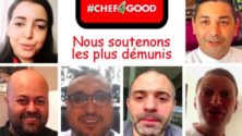 Le chef Simo Sajid et 11 Chefs cuisiniers préparent quotidiennement 500 repas pour les sans-abris