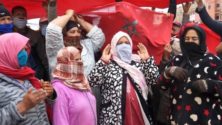 Des marchands violent l&rsquo;état d&rsquo;urgence sanitaire lors d&rsquo;une manifestation à Casablanca