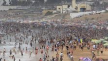 Photos : Un monde fou envahit les plages marocaines