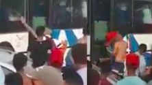 Vidéo : Des marocains saccagent un bus en provenance d’Agadir