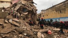 Effondrement d’une maison à cause des intempéries à Casablanca (Photos)