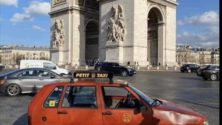 Vidéo : Pourquoi un taxi rouge casablancais se baladait dans les rues de Paris ?