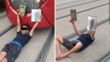 La police arrête une personne qui a bloqué le tram intentionnellement muni d’un Coran et une photo du roi