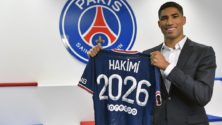 Vidéo : Achraf Hakimi fait ses premiers pas sous le maillot du PSG
