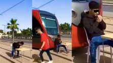 L’homme qui a bloqué le trafic de tramway écope de trois ans de prison ferme